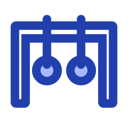 Gymnastic rings icon