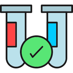 resultado dos testes Ícone