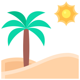 deserto Ícone