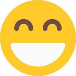 Smiling icon