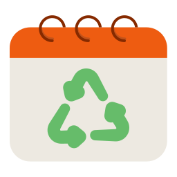 Calendar date icon