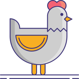 poule Icône