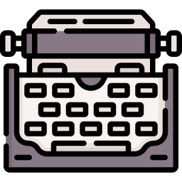 Typewriter icon