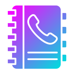 Contacts book icon