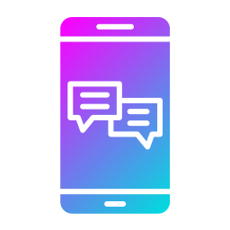 Mobile chat icon