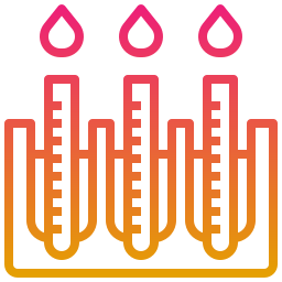 tubo de ensaio Ícone