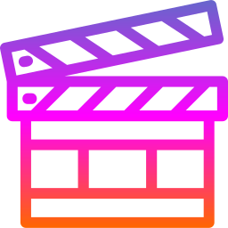 Clapperboard icon