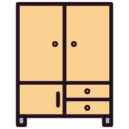 Cabinet drawer icon