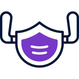 Medical mask icon