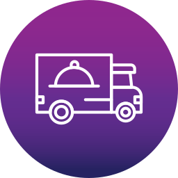 Food delivery icon