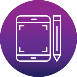 Pen tablet icon