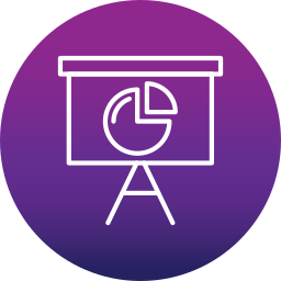 cirkeldiagram icoon