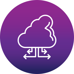 Cloud storage icon