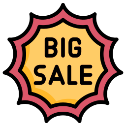 Big sale icon