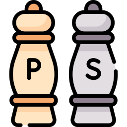 Salt and pepper icon