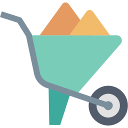 Wheelbarrow icon