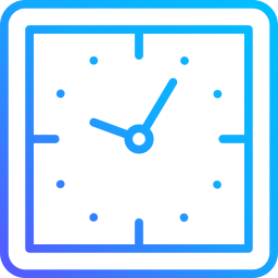 Wall clock icon