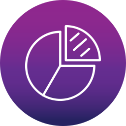 diagramme circulaire Icône
