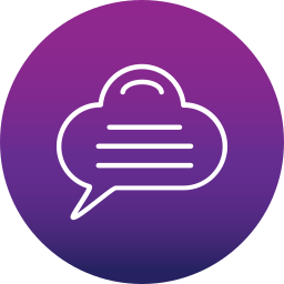 Speech bubble icon