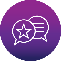 Speech bubble icon