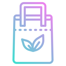 Eco bag icon