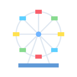 ruota panoramica icona