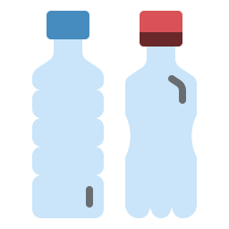 Plastic bottle icon