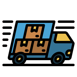 Fast delivery icon