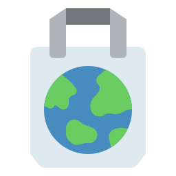 Eco bag icon