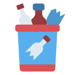 Glass container icon