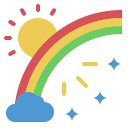 Rainbow icon