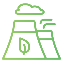 plante nucléaire Icône