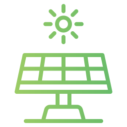 Énergie solaire Icône