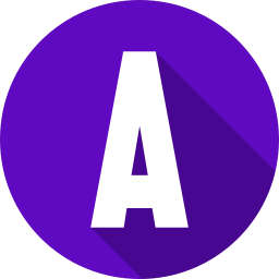 Letter a icon