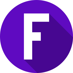 Letter f icon