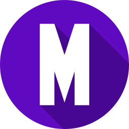 Letter m icon