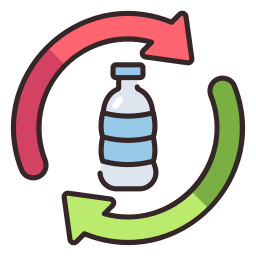 Recycle bottle icon