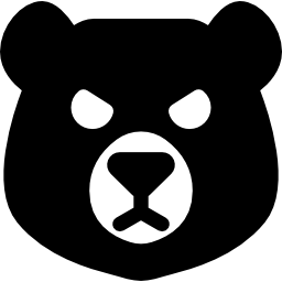 tête d'ours Icône