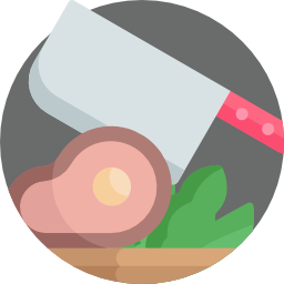 Butcher knife icon