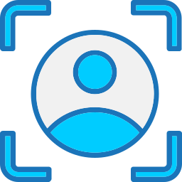 Face scanner icon