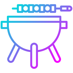 BBQ grill icon