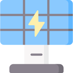 Solar panel icon