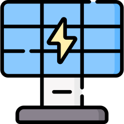 Solar panel icon