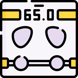 Weight scale icon