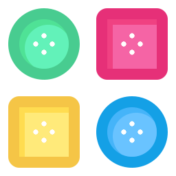 Clothing button icon