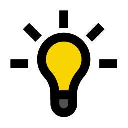 Idea bulb icon