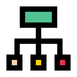 stroomschema icoon