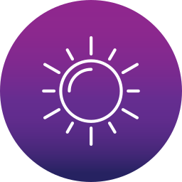 Sun icon