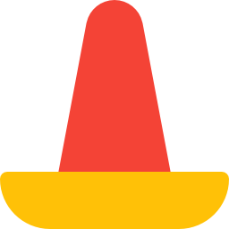 Mexican hat icon