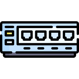 Network hub icon